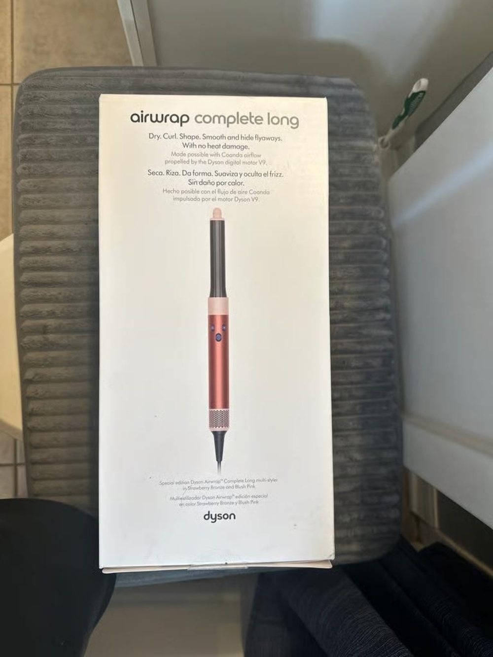 Dyson Airwrap Complete Long Special Edition In Strawberry Bronze/Blush Pink